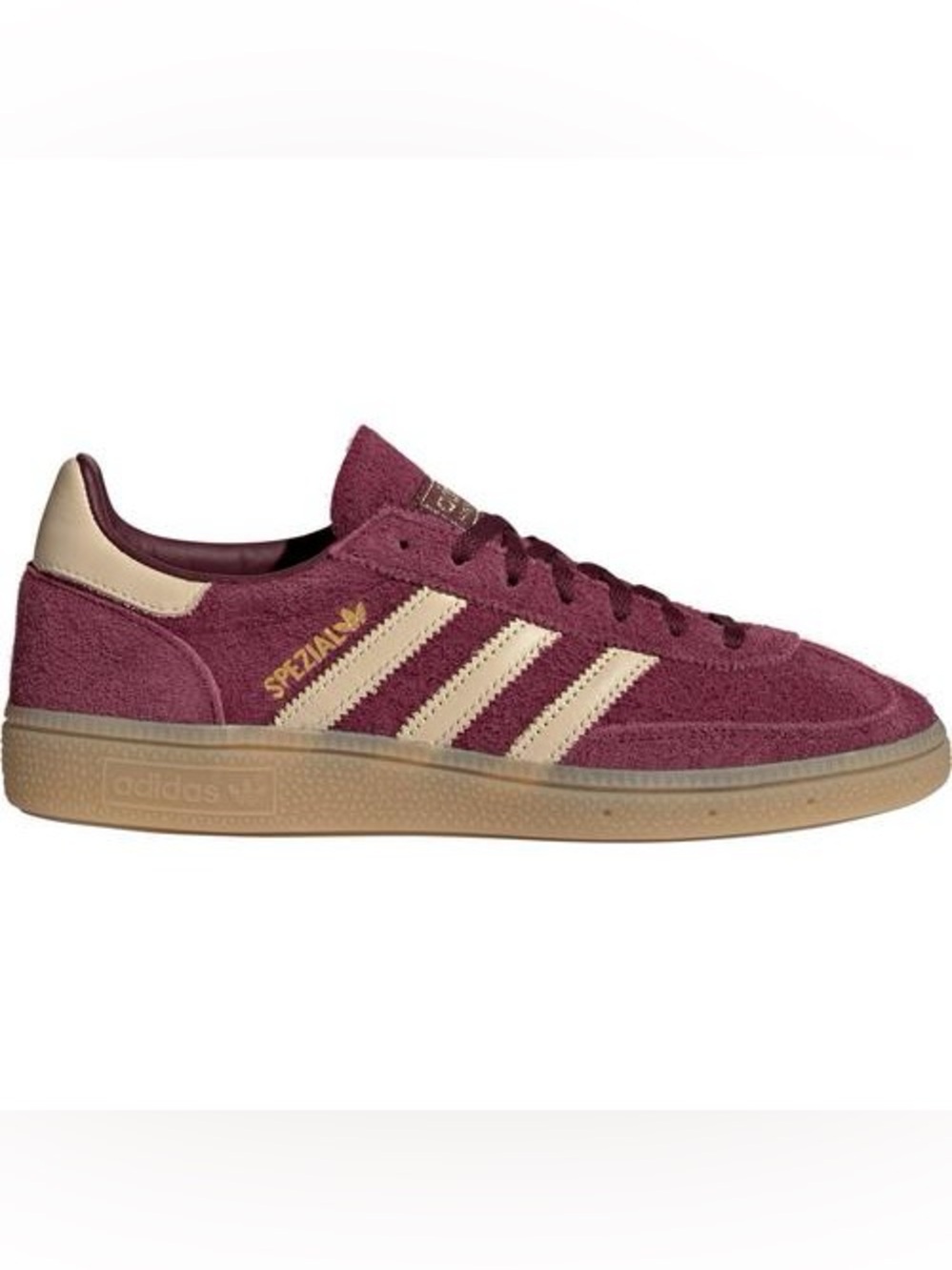Adidas Handball Spezial Maroon Cream White JP8726 Women's Size 8